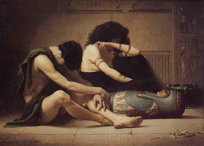 Charles Sprague Pearce Death of the Firstborn of Egypt